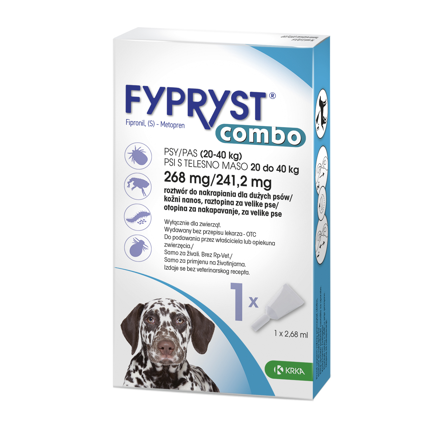 Fypryst combo 20-40kg 2.68ml L 1/1